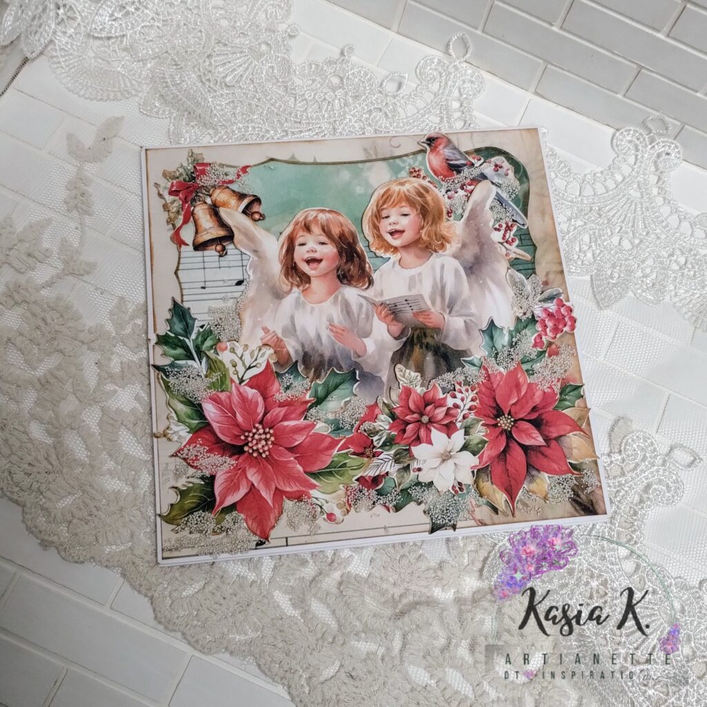 Kolekcja Christmas Carol, SET 03, digi do wycinania, scrapbooking, inspiracja DT Artianette Katarzyna Klakla