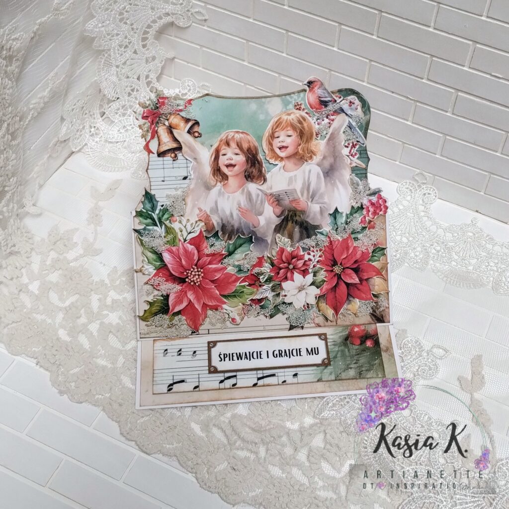 Kolekcja Christmas Carol, SET 03, digi do wycinania, scrapbooking, inspiracja DT Artianette Katarzyna Klakla