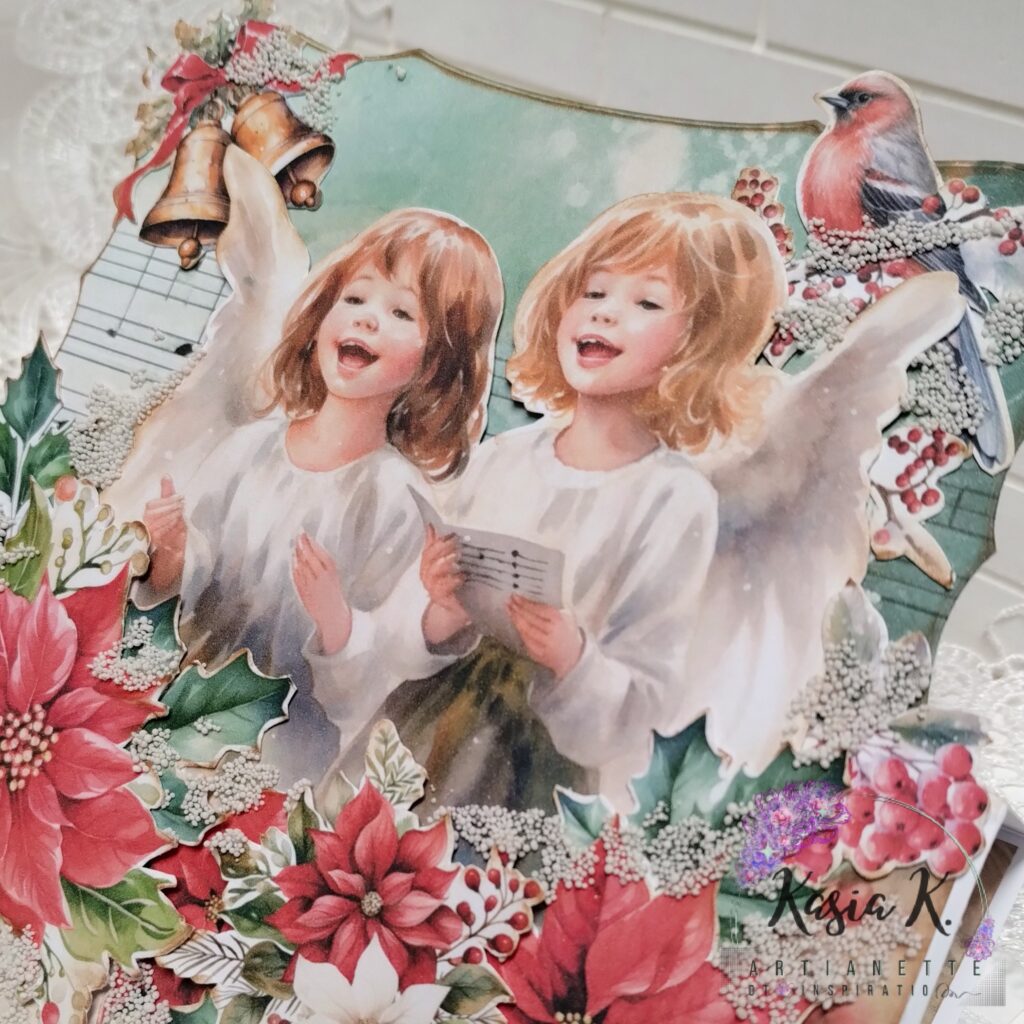 Kolekcja Christmas Carol, SET 03, digi do wycinania, scrapbooking, inspiracja DT Artianette Katarzyna Klakla