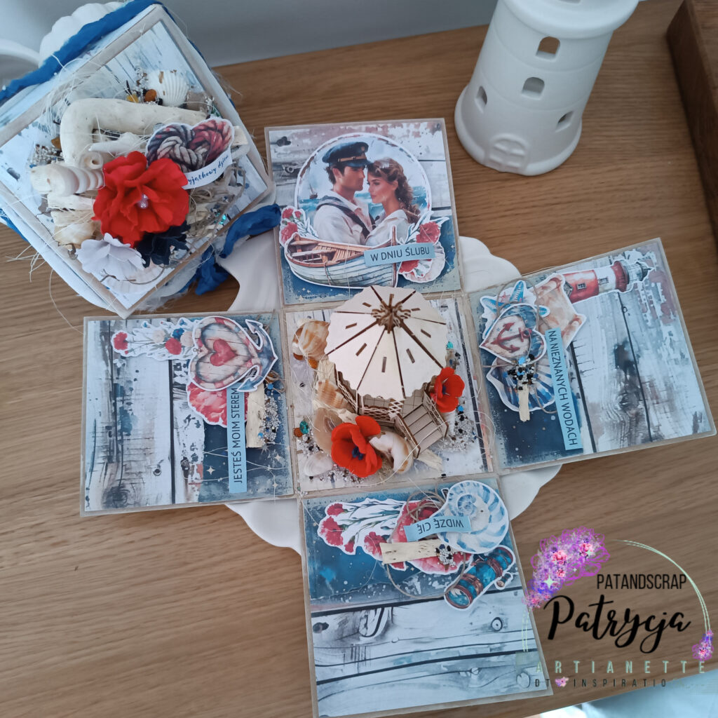 exploding box Marine Love