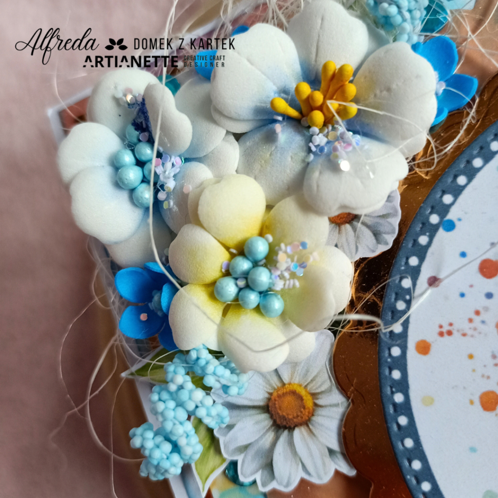kartka urodzinowa, scrapbooking, kolekcja Dots Everywhere, inspiracja DT Artianette Alfreda