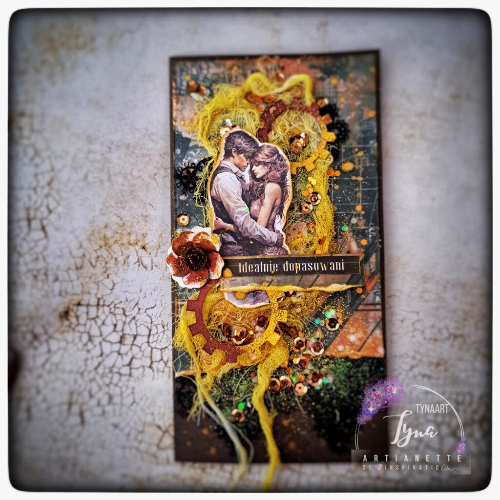 kartka ślubna Rusty Factory