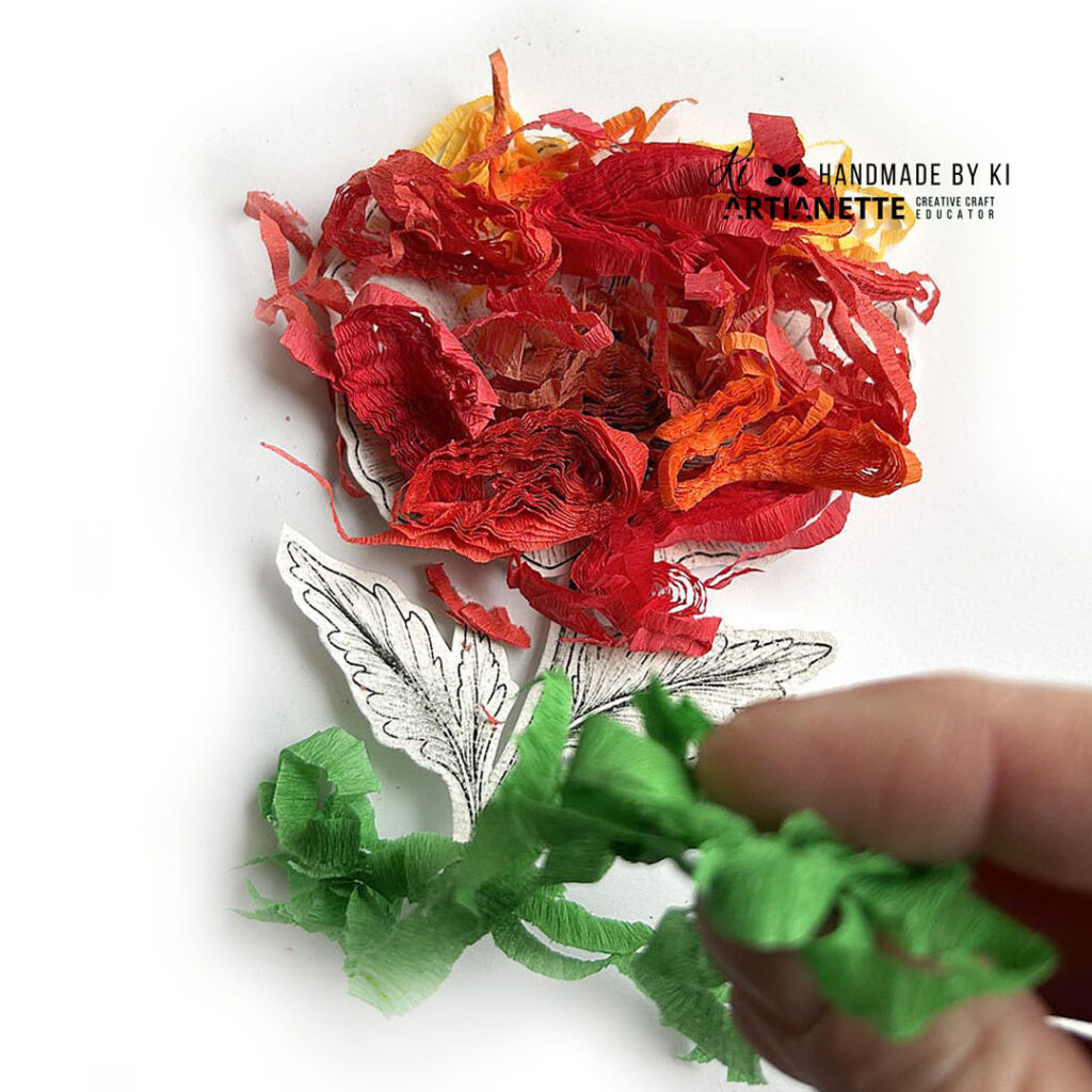 kolorowanka Artianette, maki do kolorowania foto tutorial krok po kroku, scrapbooking inspiracja Artianette digi do druku, Handmade by Ki