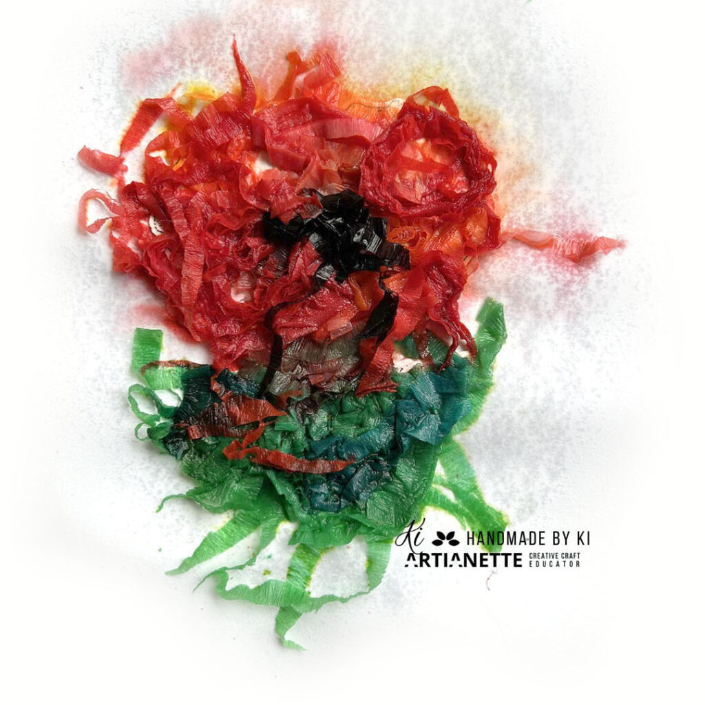 kolorowanka Artianette, maki do kolorowania foto tutorial krok po kroku, scrapbooking inspiracja Artianette digi do druku, Handmade by Ki