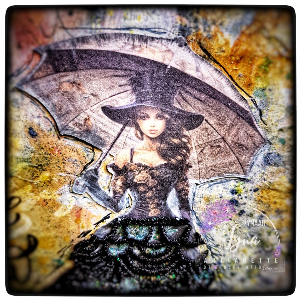 Steampunkowy wpis do art journala z kolekcji digi papierów Rusty Fuctory