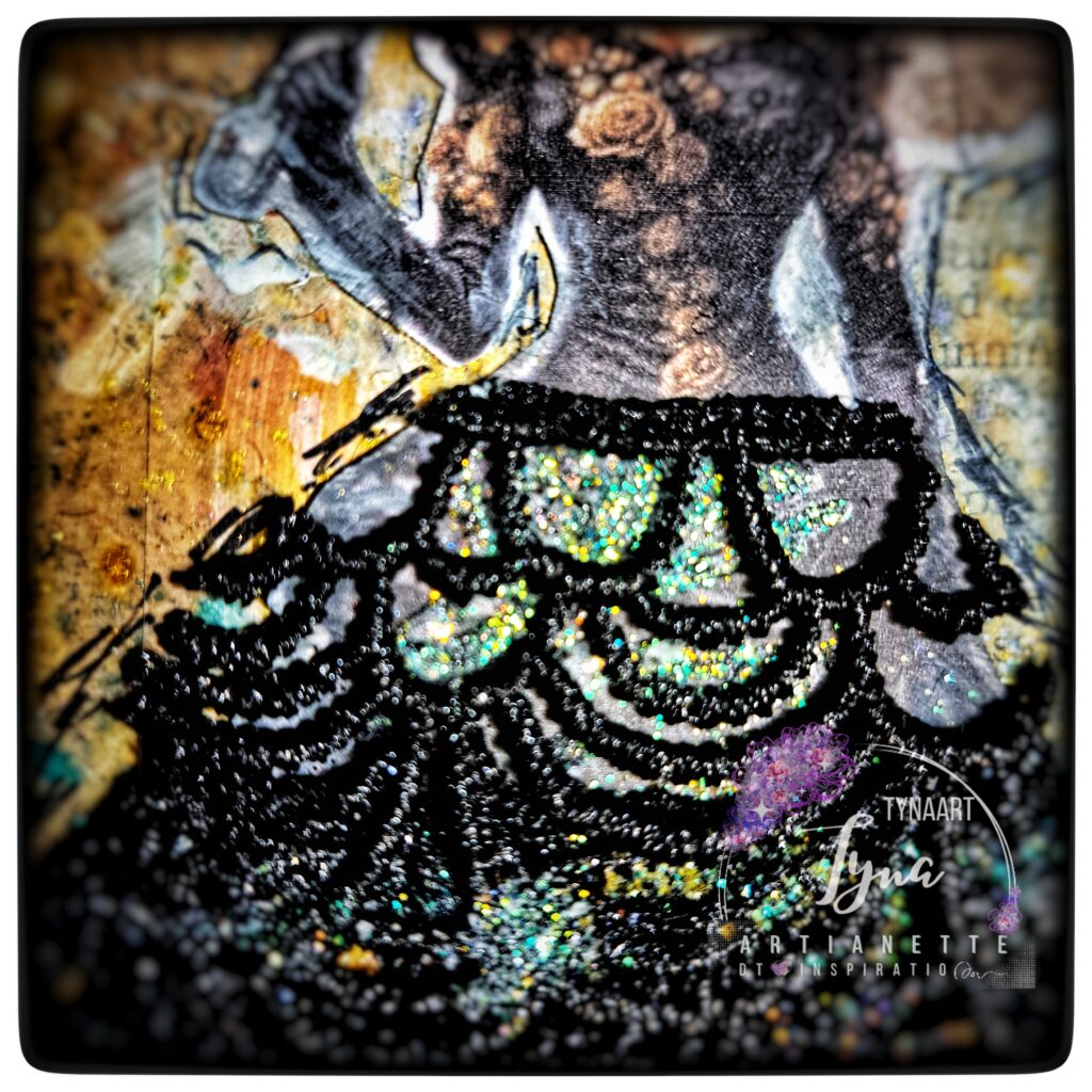 Steampunkowy wpis do art journala z kolekcji digi papierów Rusty Fuctory