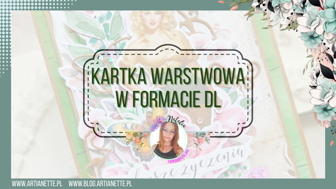 Warstwowa kartka w formacie DL