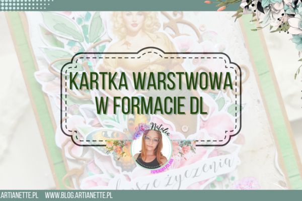 Warstwowa kartka w formacie DL