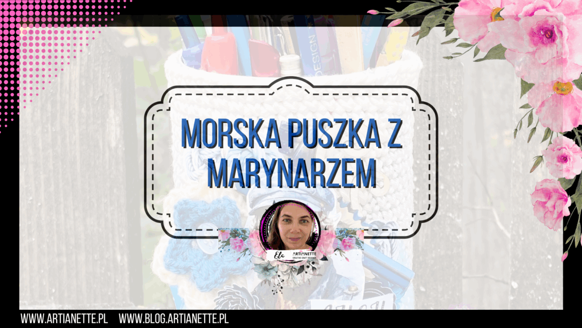 Morska puszka z marynarzem