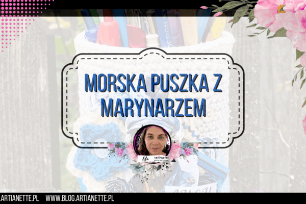 Morska puszka z marynarzem
